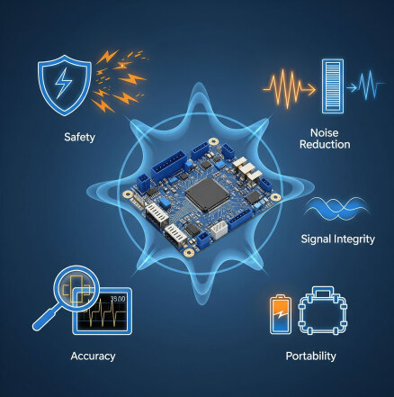 چالشهای طراحی دستگاه تست نسبت تبدیل طراحی دستگاه تست نسبت تبدیل. چالشها: ایزولاسیون، حذف نویز، دقت اندازه گیری. شرکت فن آوران الکترونیک راشین