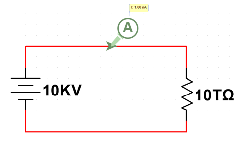 مقاومت عایق الکتریکی جریان ناننو آمپر در اندازه گیری مقاومت عایق الکتریکی
